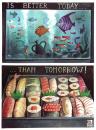 Cartoon: Today (small) by matteo bertelli tagged sushi,illustration