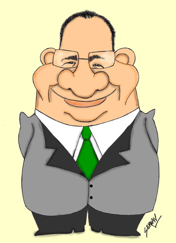 Cartoon: DR. ARIF ALBAYRAK (medium) by serkan surek tagged surekcartoons