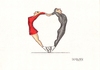 Cartoon: LOVE (small) by serkan surek tagged surekcartoons