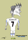 Cartoon: RONALDO (small) by serkan surek tagged surekcartoons