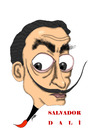 Cartoon: SALVADOR DALI (small) by serkan surek tagged surekcartoons