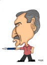 Cartoon: SERHAN GAZIOGLU (small) by serkan surek tagged surekcartoons