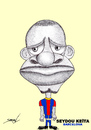 Cartoon: SEYDOU KEITA (small) by serkan surek tagged surekcartoons