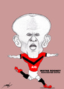 Cartoon: WAYNE ROONEY (small) by serkan surek tagged surekcartoons