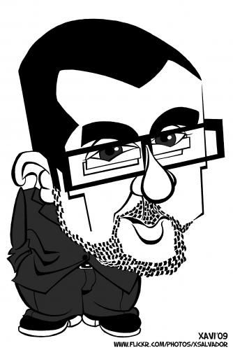 Cartoon: Andreu Buenafuente (medium) by Xavi dibuixant tagged buenafuente,andreu,caricatura,caricature