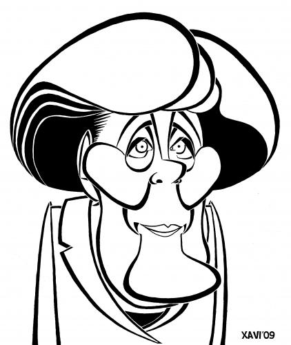 Cartoon: Angela Merkel version 1 (medium) by Xavi dibuixant tagged merkel,angela,deutschland,bundeskanzlerin,germany,prime,minister,angela merkel,karikatur,karikaturen,politiker,politikerin,kanzler,kanzlerin,bundeskanzler,angela,merkel
