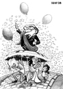 Cartoon: Berlusconi acclaimed (small) by Xavi dibuixant tagged silvio,berlusconi,italy,europe,politics