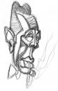 Cartoon: Humphrey Bogart pencil (small) by Xavi dibuixant tagged humphrey,bogart,caricature,hollywood,film,cinema