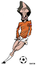 Cartoon: Johan Cruyff (small) by Xavi dibuixant tagged johan,cruyff,netherlands,barcelona,ajax,amsterdam,football,soccer