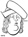 Cartoon: Paracelsus (small) by Xavi dibuixant tagged paracelsus,paracelso,medicine,doctor,history,caricature,cartoon