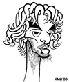 Cartoon: Pau Gasol (small) by Xavi dibuixant tagged pau gasol olympic games beijing basketball lakers caricature