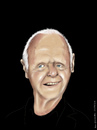 Cartoon: Anthony Hopkins (small) by cesar mascarenhas tagged anthony,hopkins,caricature,ipad