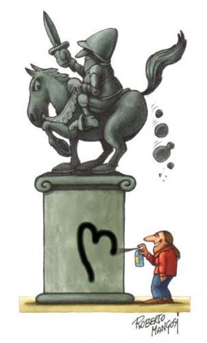 Cartoon: Graffiti (medium) by Roberto Mangosi tagged graffiti,