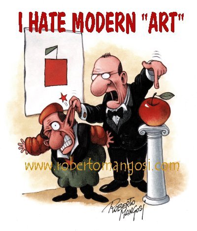 Cartoon: Modern art (medium) by Roberto Mangosi tagged art,modern