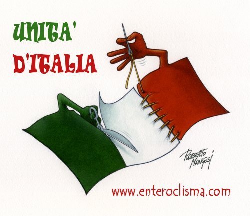 Cartoon: Unity of Italy (medium) by Roberto Mangosi tagged 150,italy,italia,unity
