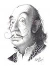 Cartoon: Dali (small) by Roberto Mangosi tagged caricature dali