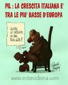 Cartoon: Economy growing (small) by Roberto Mangosi tagged berlusconi,politic,economy