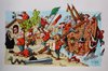 Cartoon: One Thousand landing (small) by Roberto Mangosi tagged 150,garibaldi,unita,italia,italy