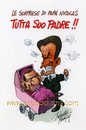 Cartoon: Similar to her father (small) by Roberto Mangosi tagged bunga,berlusconi,sarkozy,carla,baby