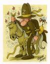 Cartoon: Zorro (small) by Roberto Mangosi tagged portraits