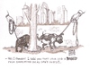 Cartoon: Dogs Facebook (small) by viconart tagged dog,facebook,cartoon,viconart