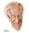 Cartoon: Elie Wiesel (small) by Alex Pereira tagged writer