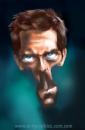 Cartoon: Hugh Laurie (small) by takacs tagged hugh,laurie,caricature,portrai,house