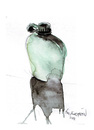 Cartoon: watercolor daily drawing (small) by Toni Malakian tagged daily,drawing,watercolor