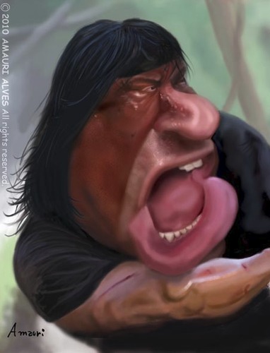 Cartoon: Rambo (medium) by Amauri Alves tagged movie,actor