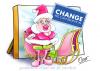 Cartoon: Change (small) by riva tagged navidad,noel,clauss