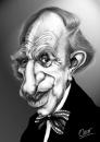 Cartoon: Hans Hotter (small) by riva tagged caricature musica baritono cultura opera clasica