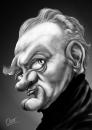 Cartoon: Jon Vickers (small) by riva tagged caricature musica clasica cultura tenor