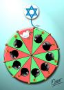 Cartoon: juego (small) by riva tagged palestina,gaza,israel