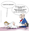 Cartoon: justicia (small) by riva tagged justicia,politicos,banqueros,bancos,espana,corrupcion