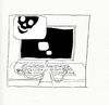 Cartoon: black screen (small) by kika tagged cc