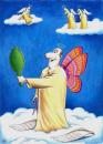 Cartoon: angel (small) by ciosuconstantin tagged sol 