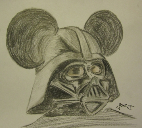 Cartoon: Darthmouse (medium) by gore-g tagged lucas,vader,maus,disney