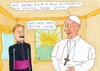Cartoon: der Kämpferpapst (small) by gore-g tagged papst,franziskus,katholiken,rom,boxen,meinung,recht,ermahnung