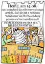Cartoon: 14. August (small) by chronicartoons tagged lücksrad,peter,bond