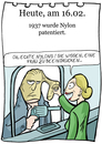 Cartoon: 16. Februar (small) by chronicartoons tagged nylon strumpf bankraub cartoon