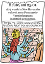 Cartoon: 25. Januar (small) by chronicartoons tagged shiva,telefon,vermittlung,cartoon