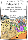 Cartoon: 29. Oktober (small) by chronicartoons tagged golem,wacken,headbanger,moshpit,cartoon