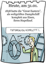 Cartoon: 31. Januar (small) by chronicartoons tagged great,eastern,dampfschiff,eisen,cartoon