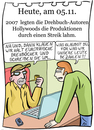 Cartoon: 5. November (small) by chronicartoons tagged hollywood,drehbuch,autor,filmindustrie