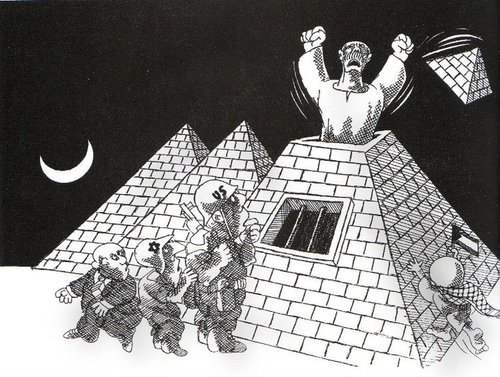 Cartoon: naji egypt 01 (medium) by hanzalah brother tagged egypt