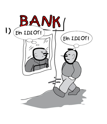 Cartoon: SICHERHEITEN (medium) by zenundsenf tagged idiot,guarantiees,sicherheiten,bankster,banken,kredit,credit,unsicherheit,geld,comic,zenf,zensenf,zenundsenf,andi,walter