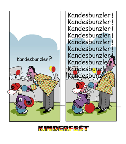 Cartoon: kandesbunzler (medium) by zenundsenf tagged bundeskanzler,kinder,zenf,zensenf,zenundsenf,andi,walter