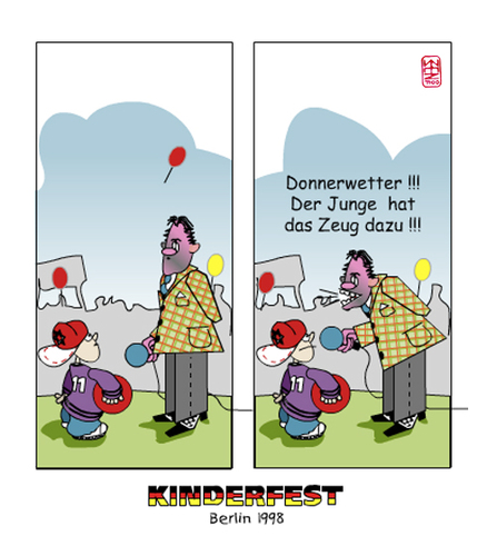 Cartoon: kandesbunzler (medium) by zenundsenf tagged bundeskanzler,kinder,zenf,zensenf,zenundsenf,andi,walter