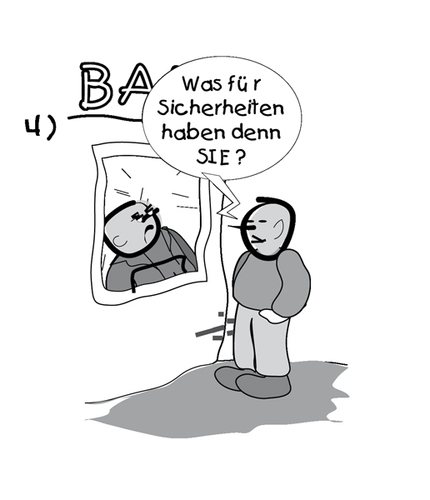 Cartoon: sicherheiten (medium) by zenundsenf tagged bank,kredit,sicherheiten,zenf,zensenf,zenundsenf