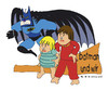 Cartoon: batman und wir (small) by zenundsenf tagged batman,kinder,zenf,zensenf,zenundsenf